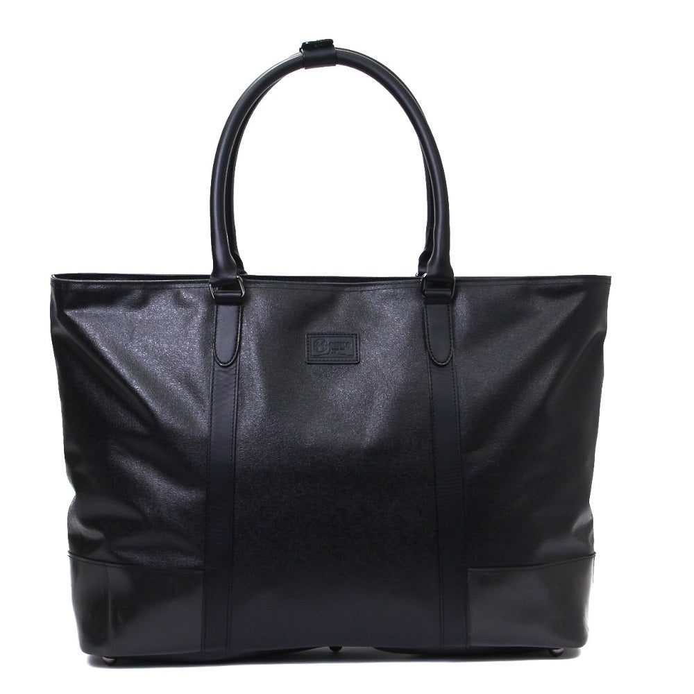 森野帆布コラボ/デザイナーズビジネスバッグ Lサイズ-ブラック【表参道