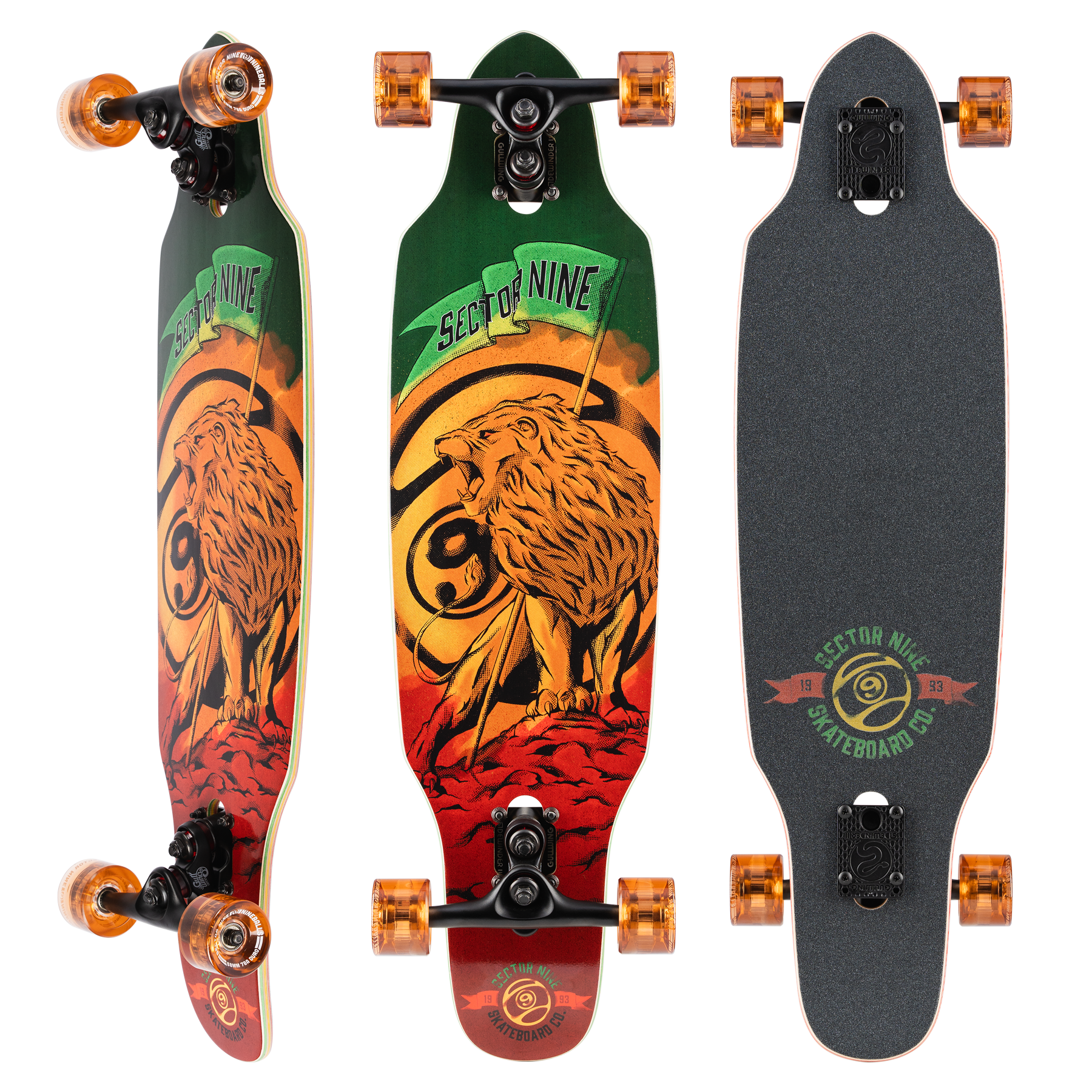スケートボード Sector9 CARVING RIDING STYLE AINA STRIK SECTOR 9