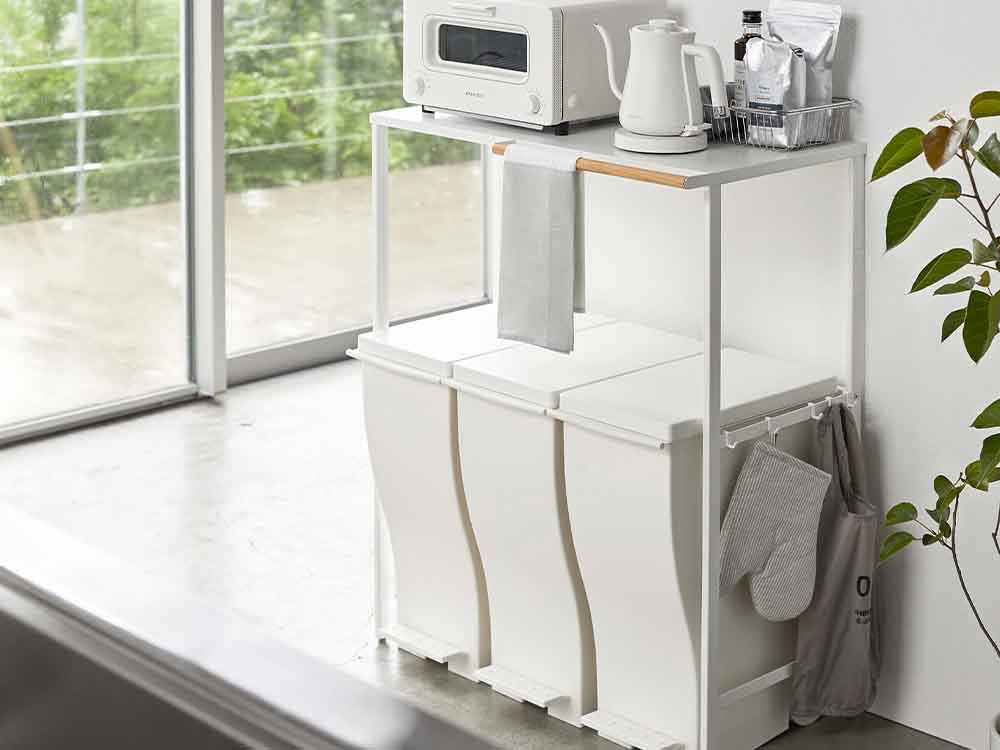 tower/タワー＞伸縮ゴミ箱上ラック – カチモ | カチあるモノで価値ある