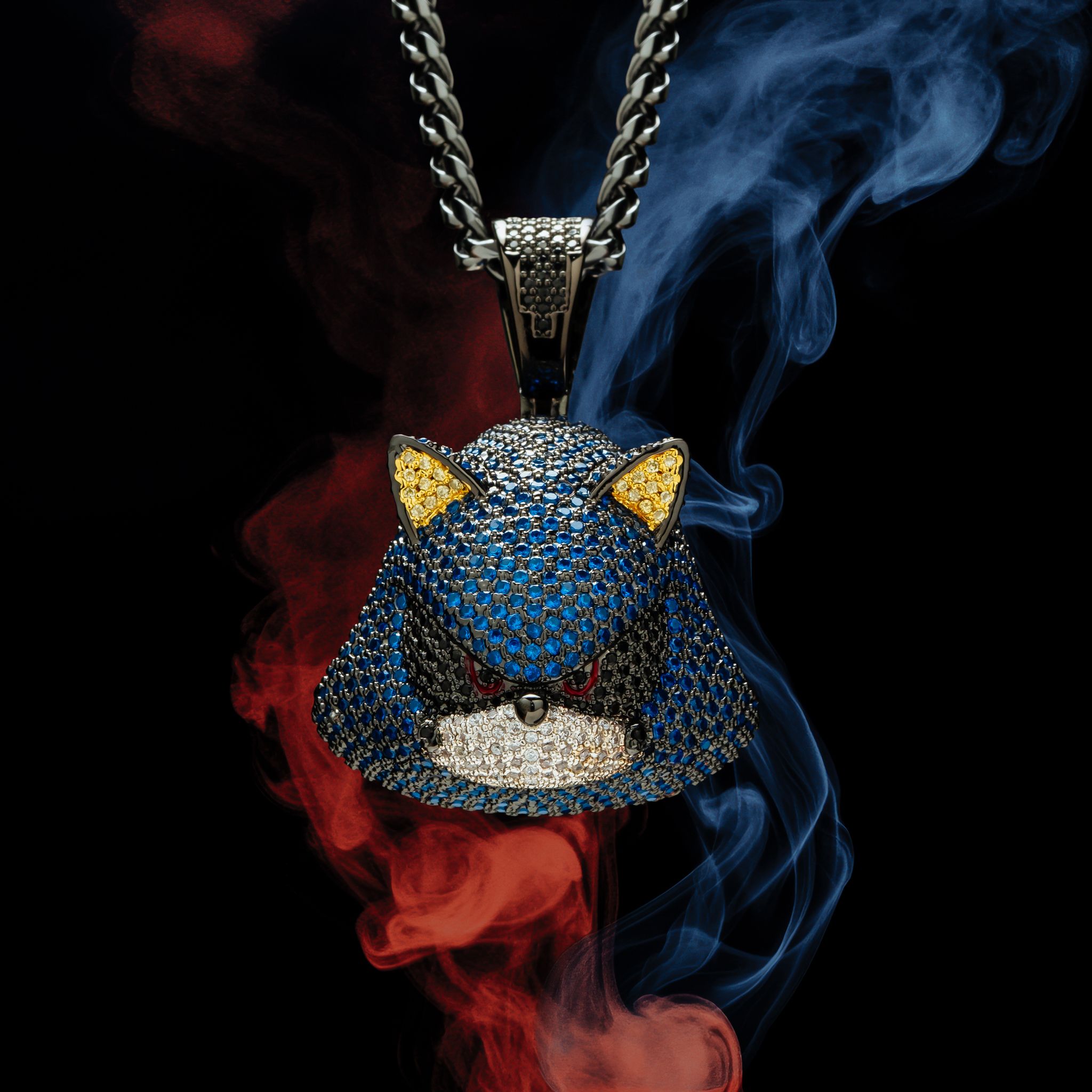 Sonic the Hedgehog Teams Up with King Ice for a Brand-New Jewelry