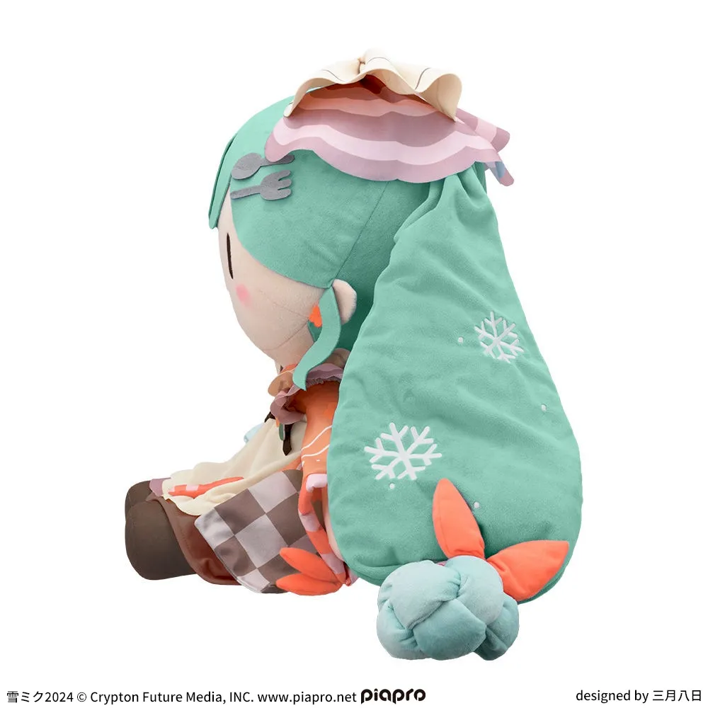 グッズ]雪ミク2024 ふわぷち どでかジャンボぬいぐるみ｜プライズ