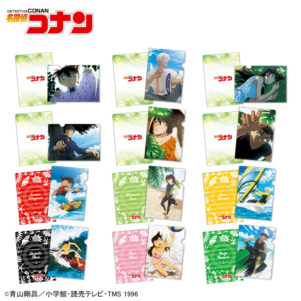 グッズ]名探偵コナン ビジュアルアートクリアファイル Vol.1｜プライズ