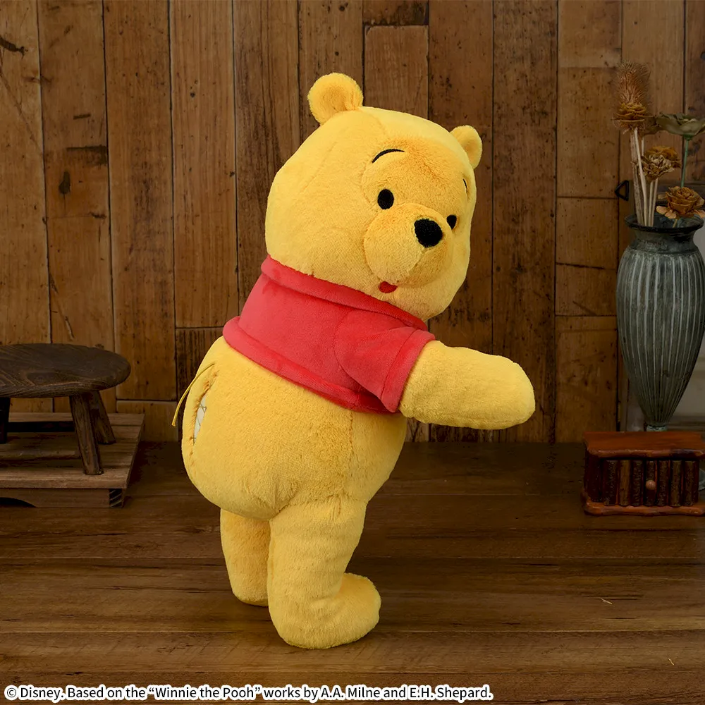 くまのプーさん Lぬいぐるみ 振り向きポーズ｜プライズ・くじ・グッズ
