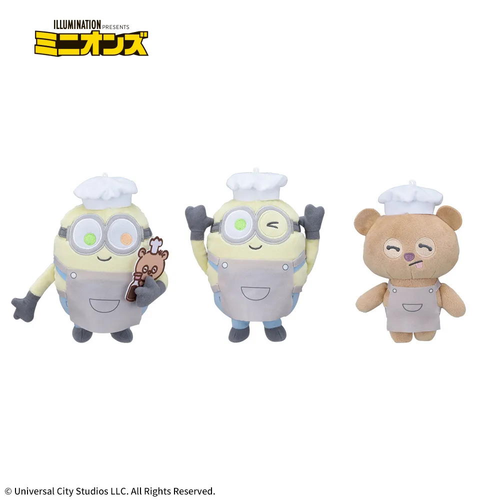 ミニオン ぬいぐるみ“ボブ&ティム” ～クッキング～｜プライズ・くじ