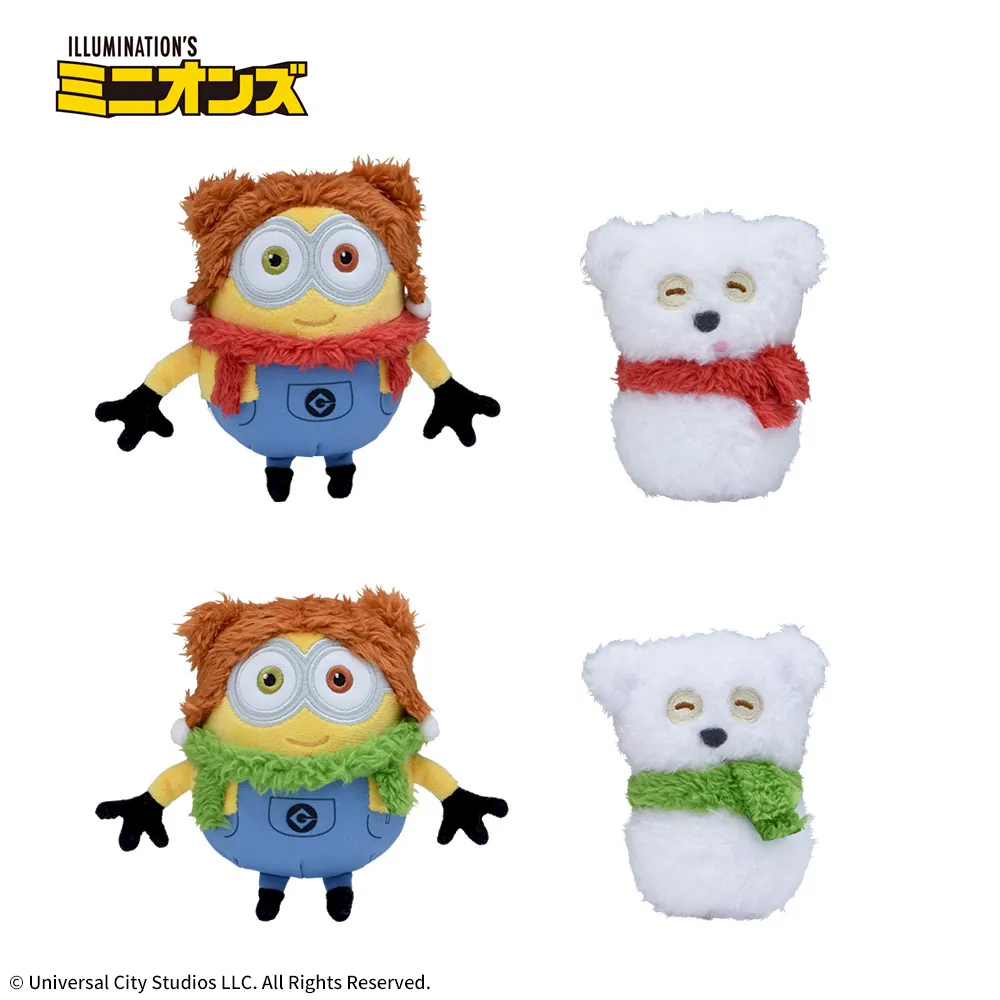ミニオン マスコット“ボブ&ゆきだるまティム”｜プライズ・くじ・グッズ