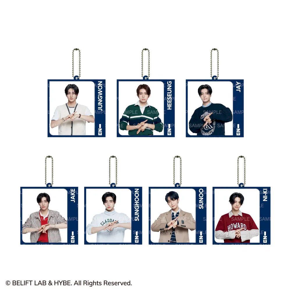 ENHYPEN アクリルキーチェーン｜プライズ・くじ・グッズ情報ならセガプラザ