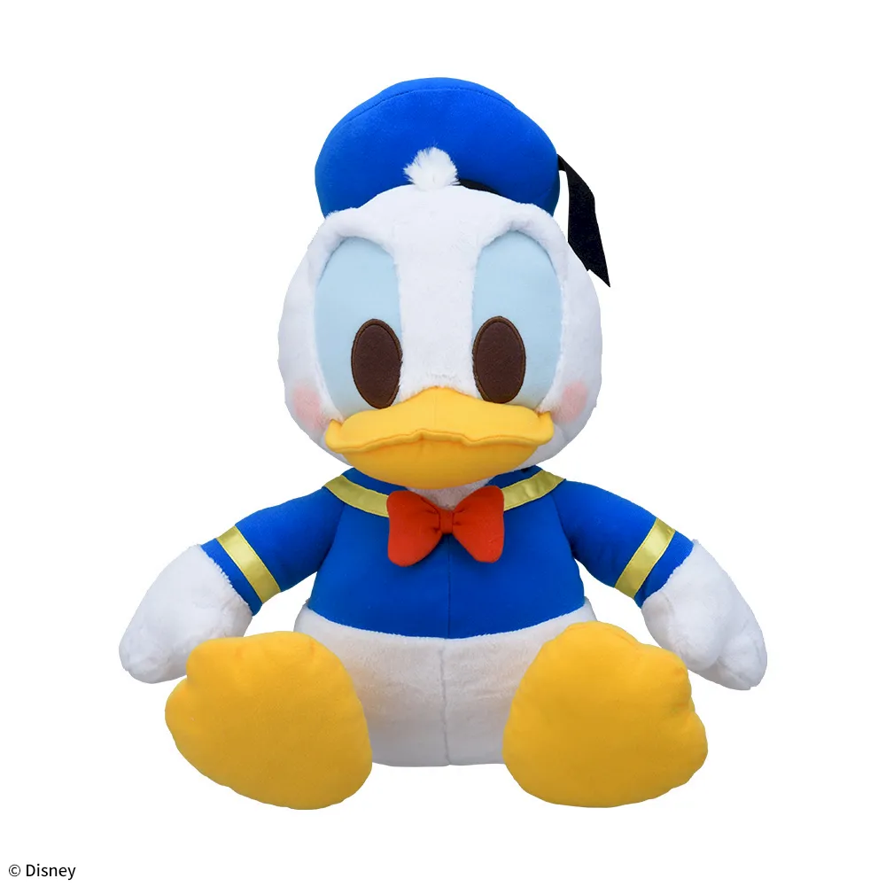 ドナルドダック 赤いほっぺ LLぬいぐるみ｜プライズ・くじ・グッズ情報