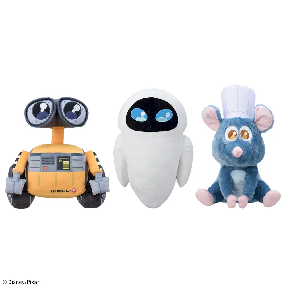 ウォーリー&イヴ&レミー うるりぃみぃ ぬいぐるみ｜プライズ・くじ