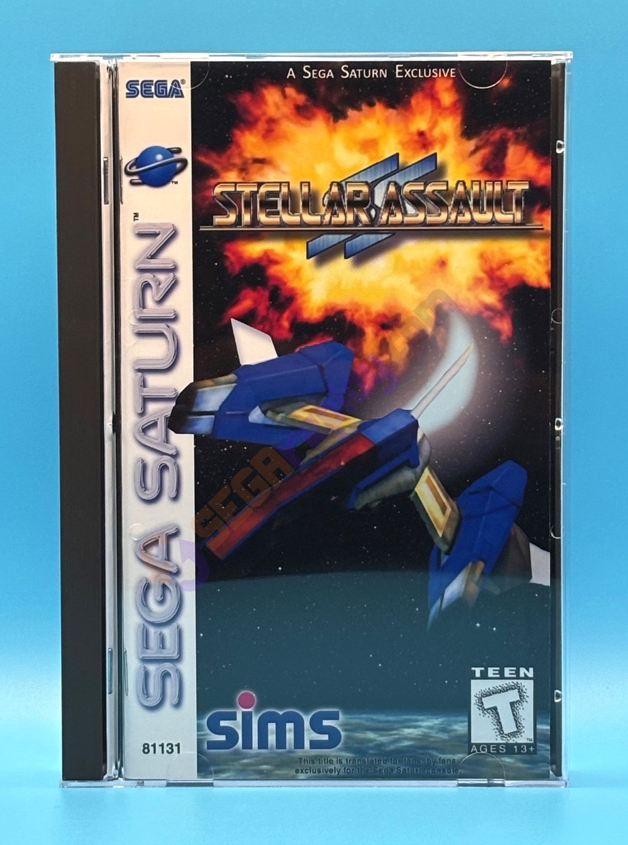 Stellar Assault SS, English Translation (Saturn) - SEGA REPLAY