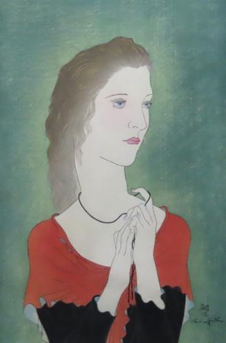 赤いショールの女」 | ｜正光画廊