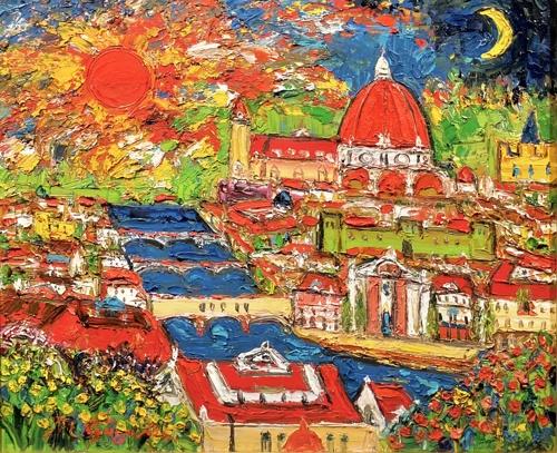 油彩画8号 「フィレンツェ」 | ｜正光画廊