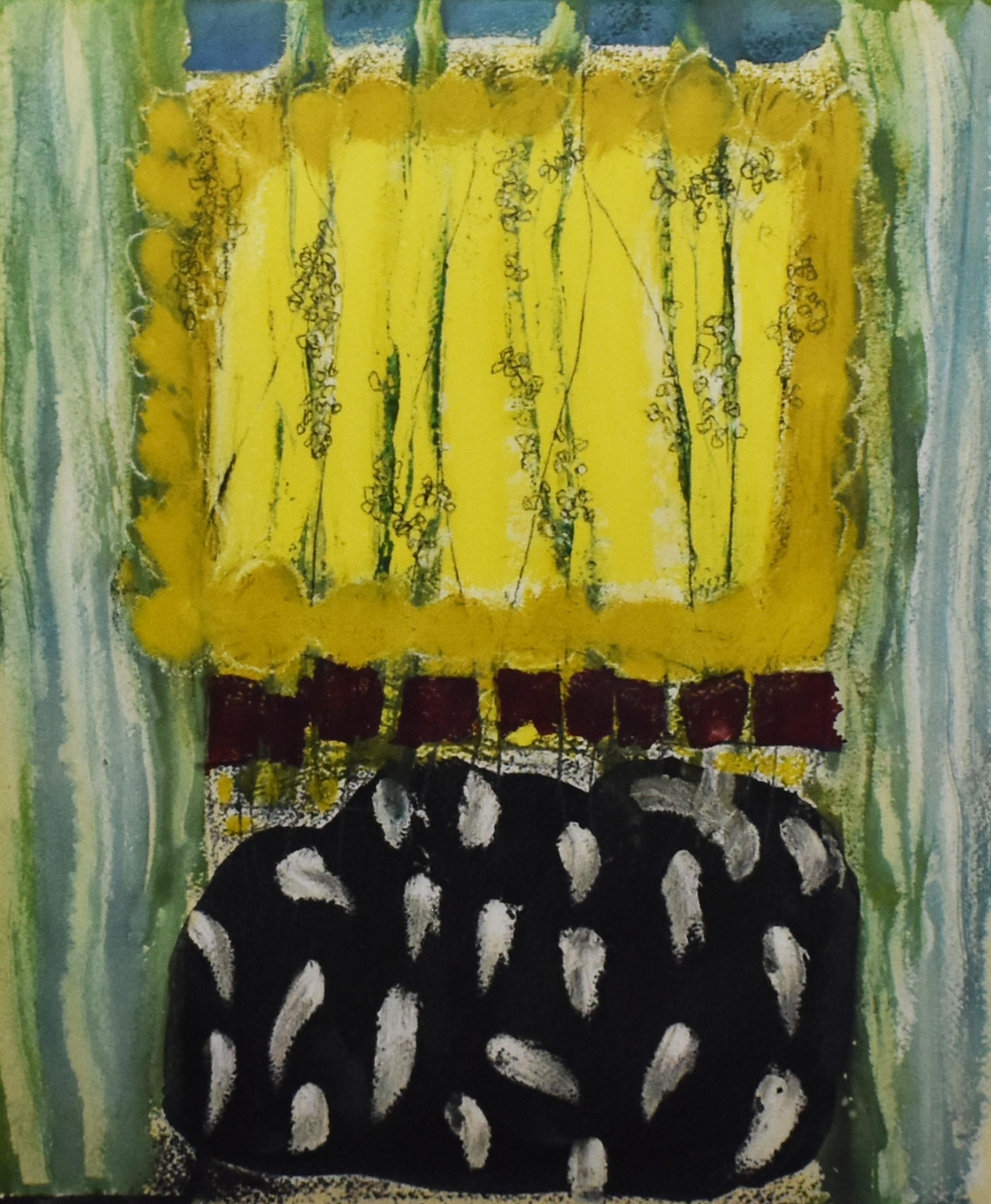 花Ⅳ（黒い花瓶の黄色い花） | ｜正光画廊