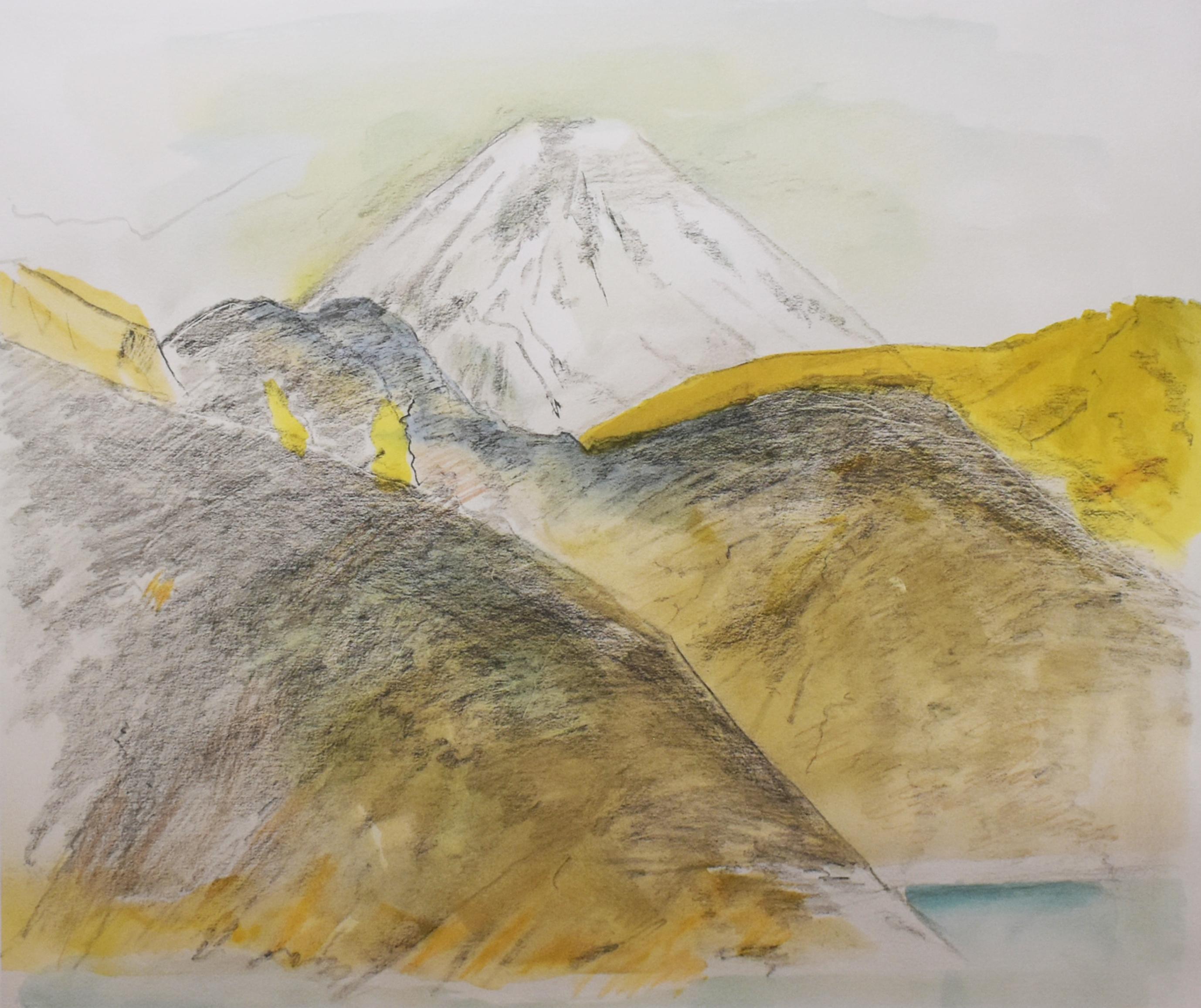 版画 「大快晴の富士：「白富士二景」」より | ｜正光画廊