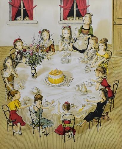 フォークを持つ少女」 | ｜正光画廊