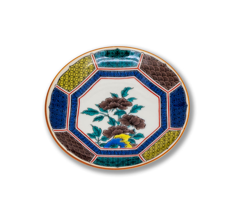 名品豆皿 古九谷色絵間取草花 MC-27 – SEIKOU ONLINE