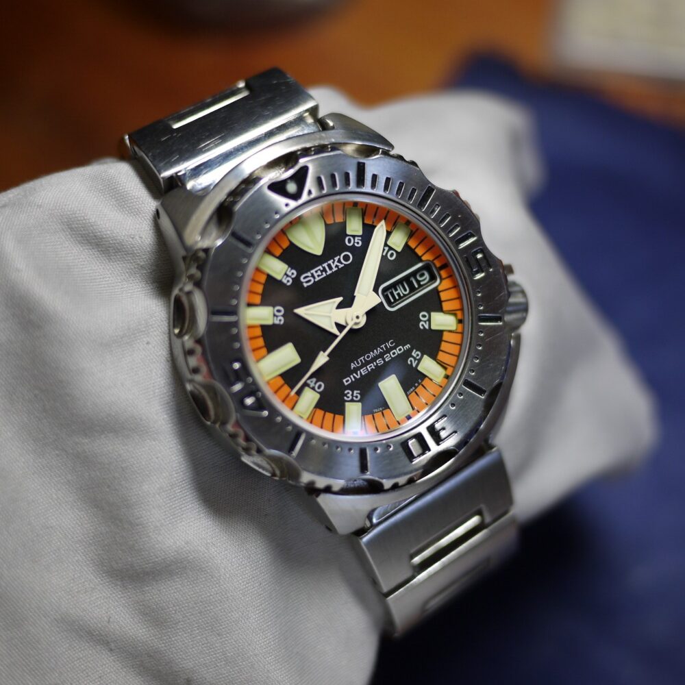 旧型ブラックモンスター（SKX779K1）のMod（カスタム）例です