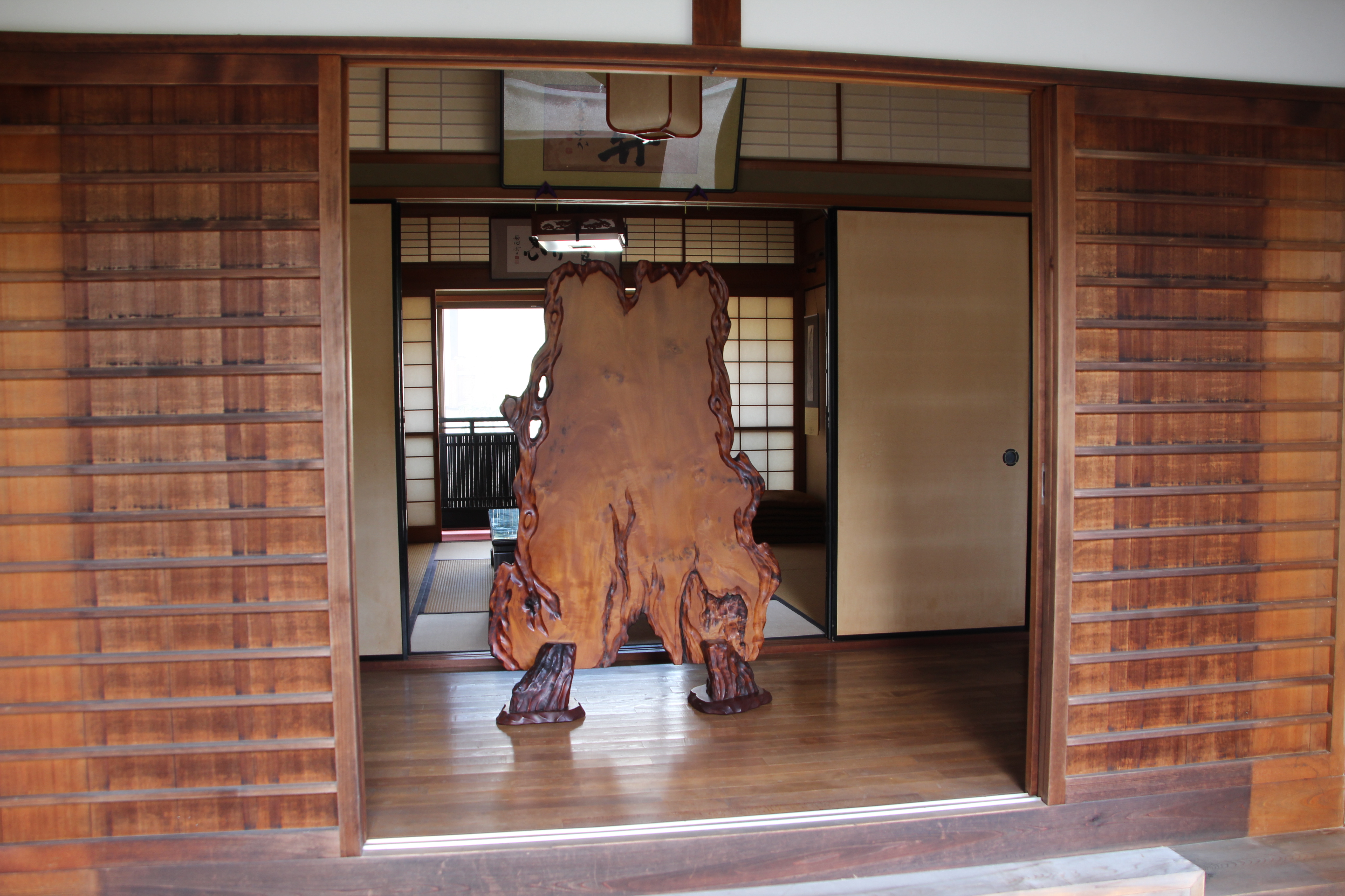 天然木 衝立が寄贈されました。 | 禅宗 臨済宗妙心寺派 白雲山清昌寺