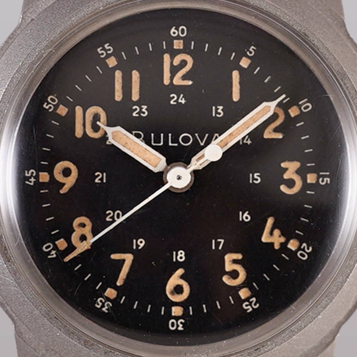 SELECT INC. [BULOVA TYPE A17A アメリカ軍 ブラック文字盤 1950年代製
