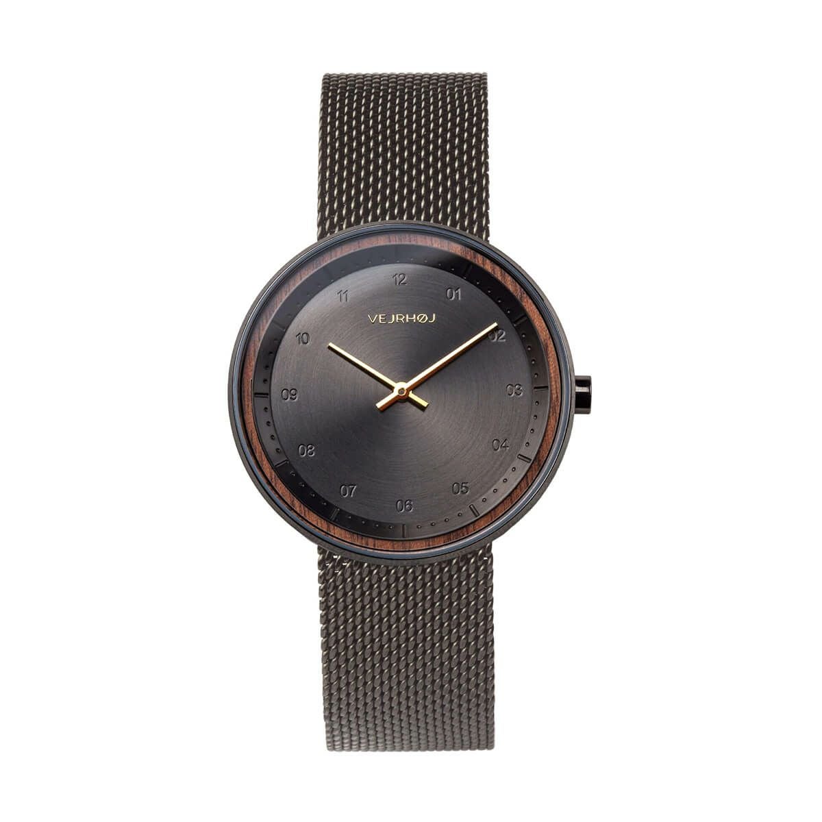 VEJRHOJ / ヴェアホイ BLACK GOLD Mesh メンズ腕時計 | H°M'S