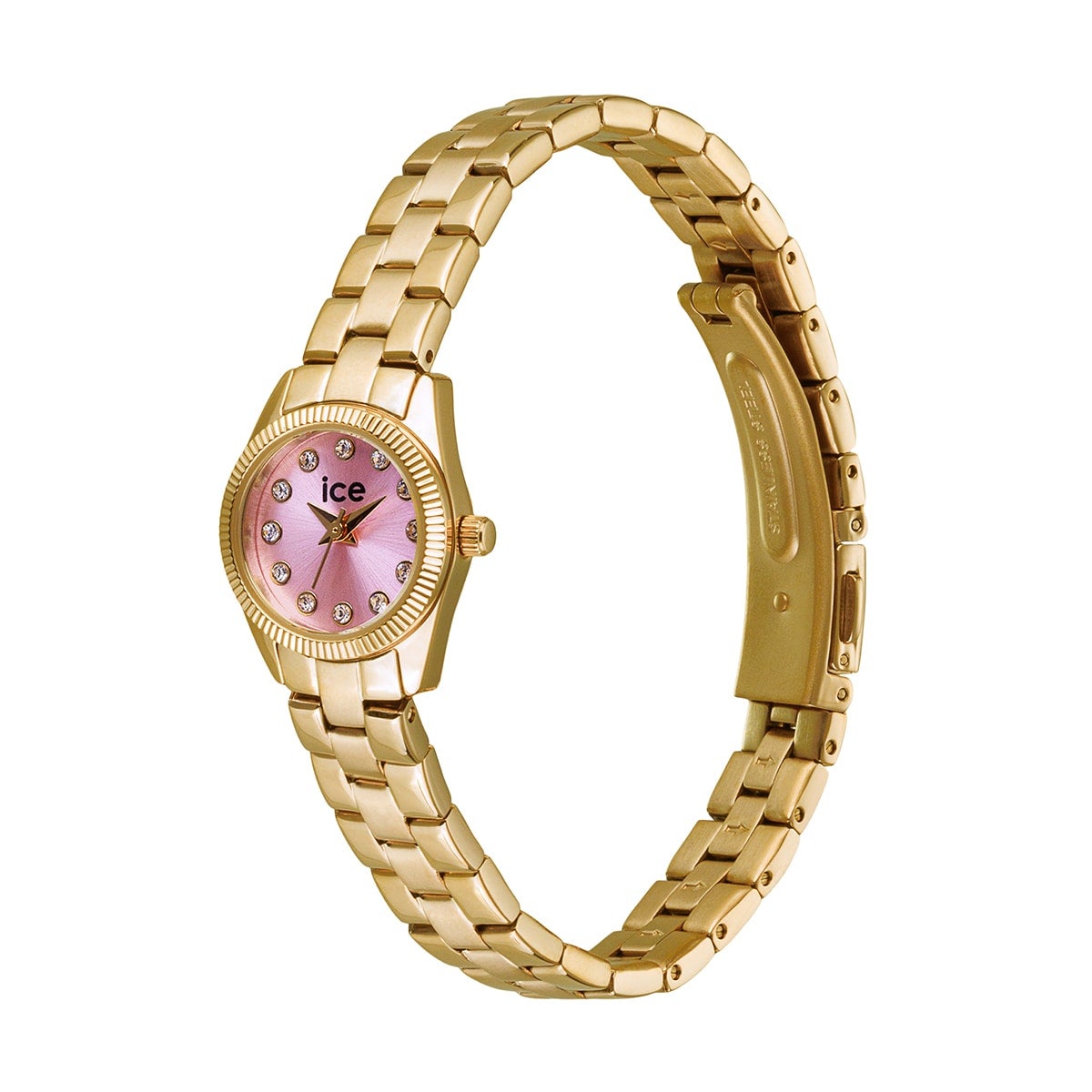 ICE-WATCH / アイスウォッチ ICE mimi - ゴールドピンク - 19mm - 3H