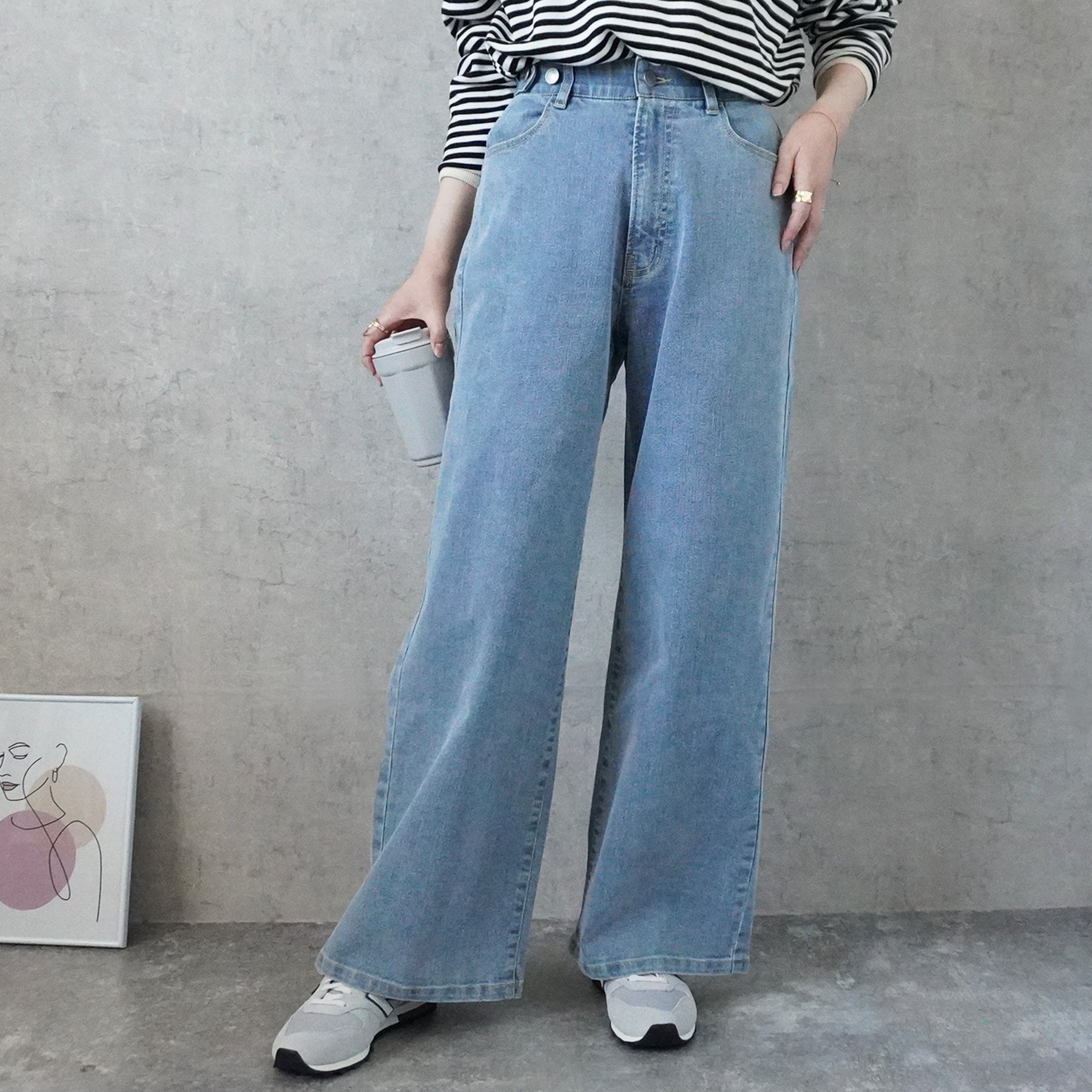 リサイクルデニムワイドパンツ/ セレクトリベリー – SELECT LEVERY