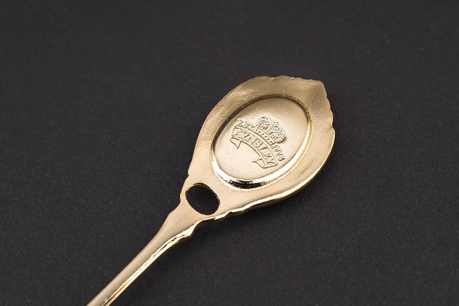 エインズレイ オーチャードゴールド スプーン＆フォーク（2本セット