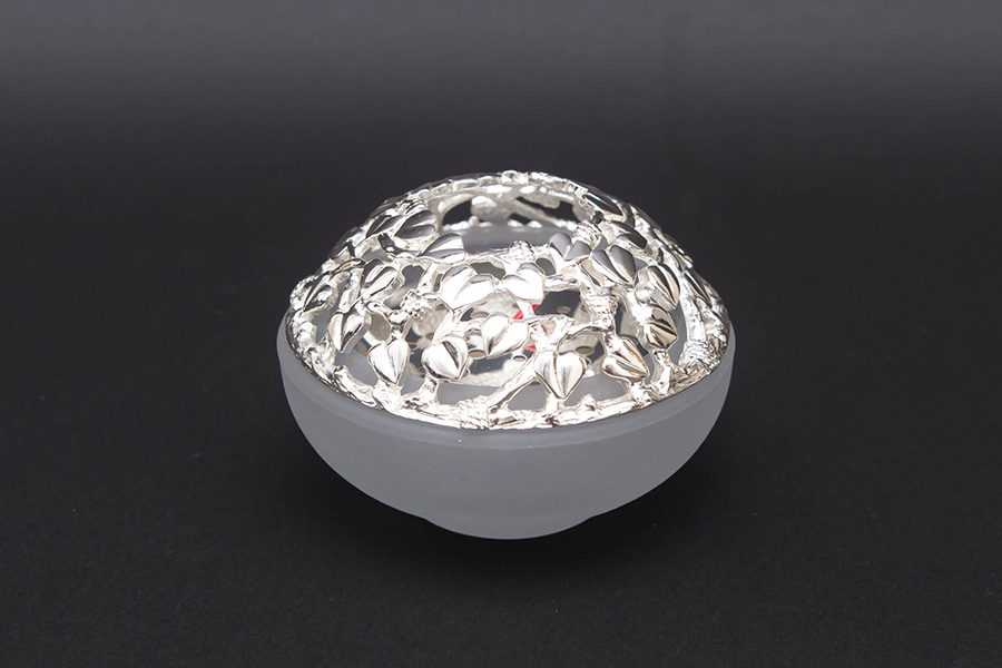 クリストフル メテオコレクション キャンドルホルダー（ハート）を