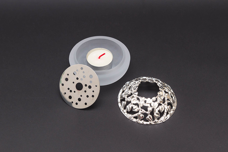 クリストフル メテオコレクション キャンドルホルダー（ハート）を