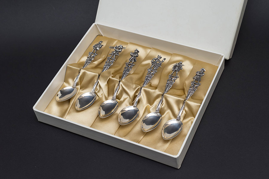 クリストフ・ウィドマン ミュージシャン コーヒースプーン（6本セット