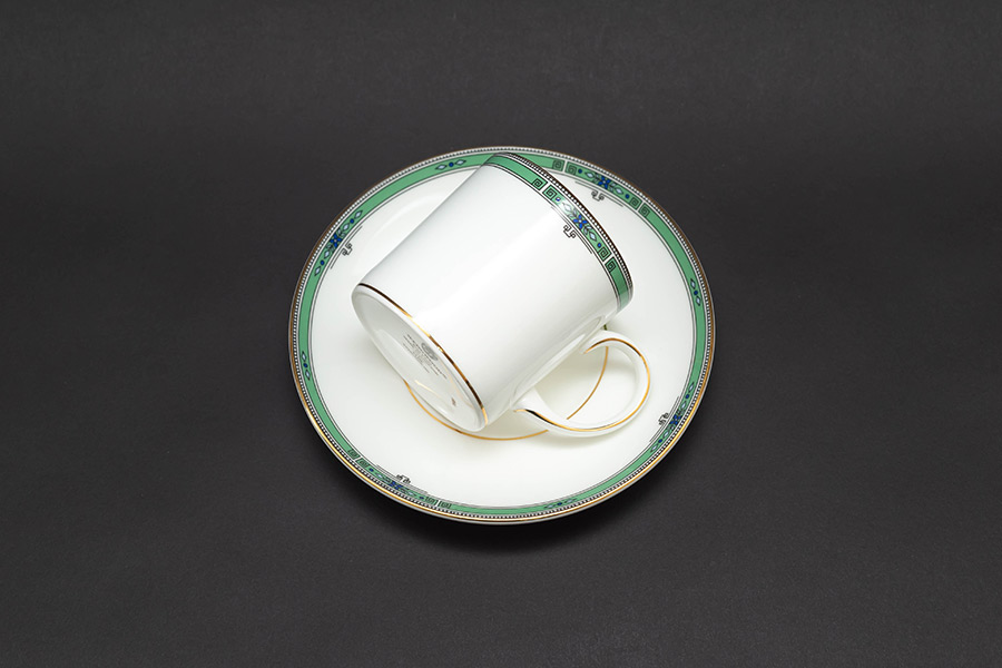 ウェッジウッド ジェイド コーヒーカップ＆ソーサー（キャン）を