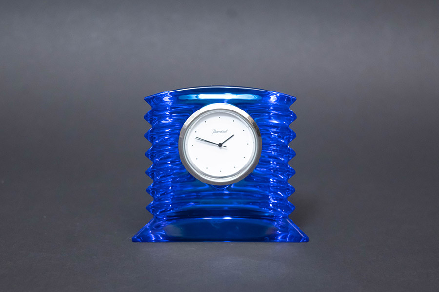 バカラ ラランド（ブルー） クロックを買い取りました｜ブランド食器
