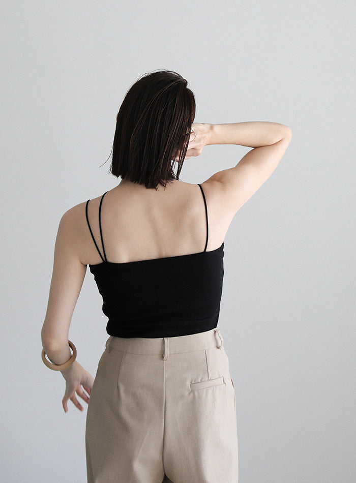 サイズ展開あり】2WAYストラップカップ付きベアキャミソール – SELECT MOCA