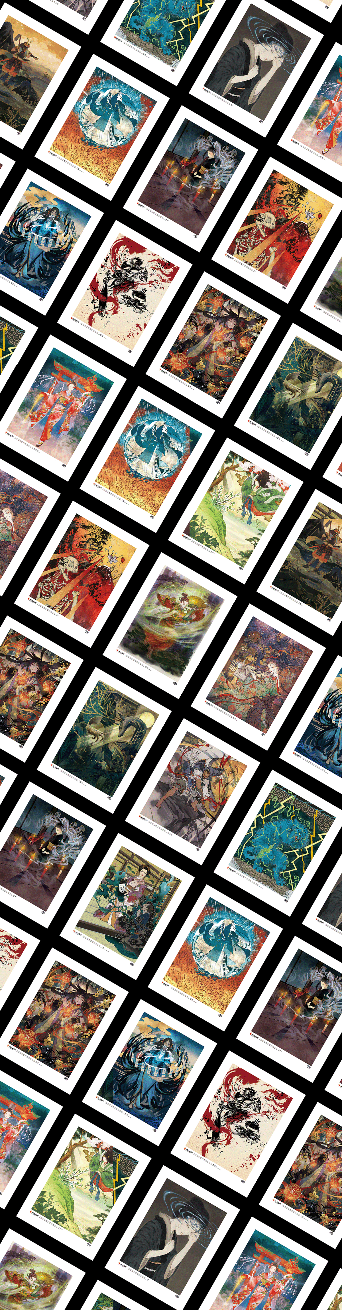 Magic: The Gathering selepo STA 額縁つき 4枚 Magic: The Gathering