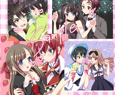 夢絵イラストオーダー承ります 最短1日納品！かわいい夢絵ならお任せ