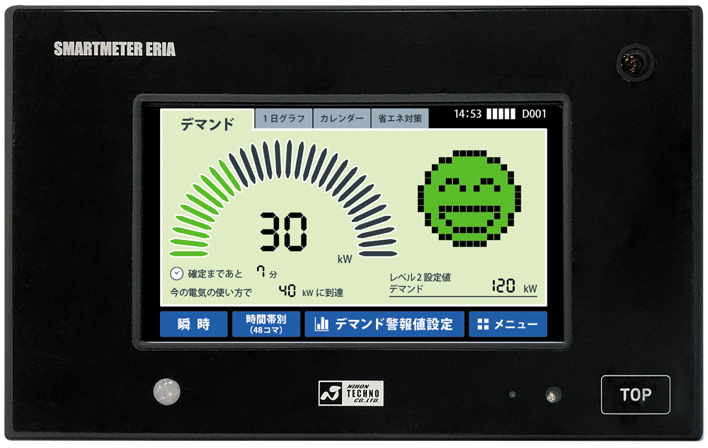 電気の見える化を実現するスマートメーター エリアSMARTMETER ERIA
