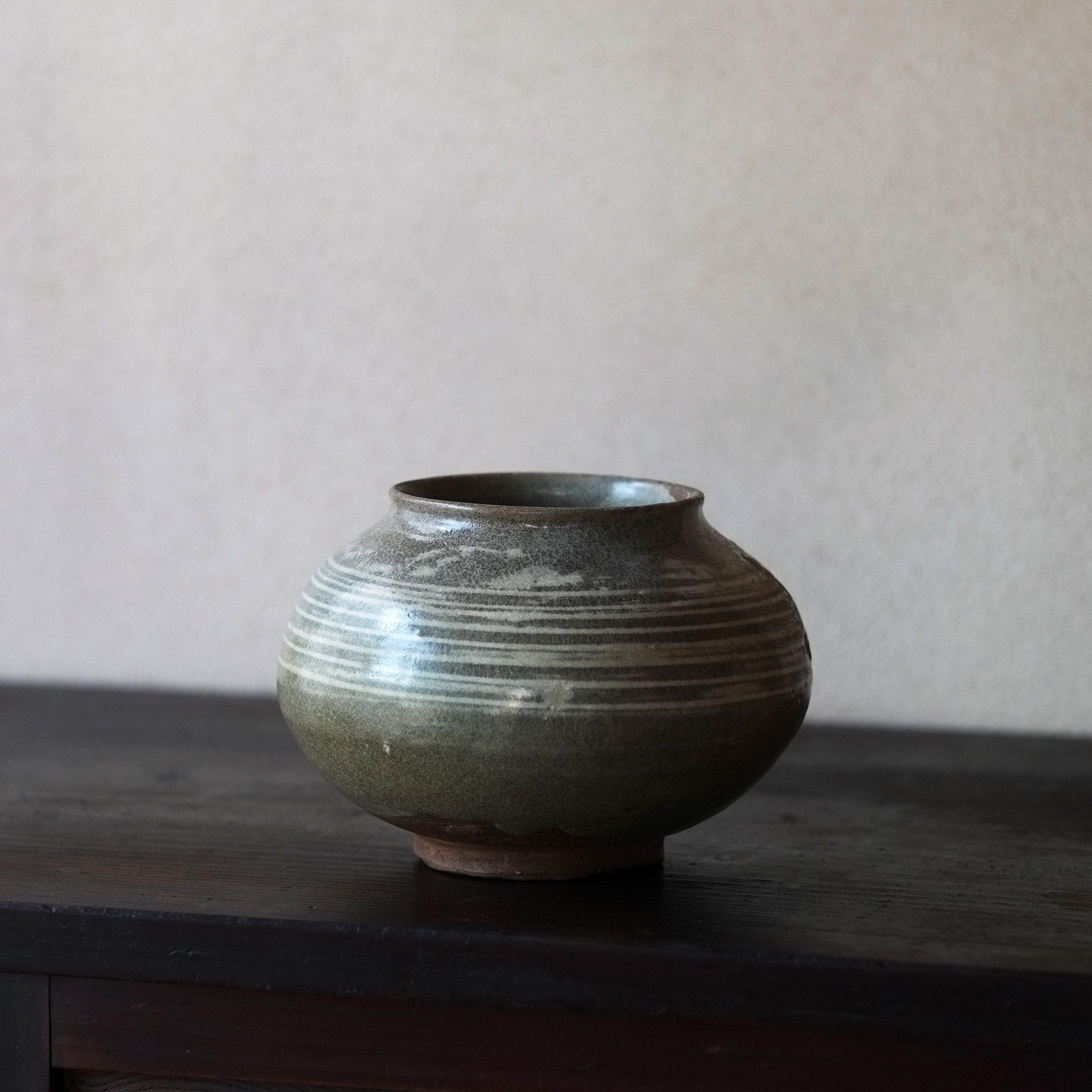 李氏朝鮮 粉青象嵌塩笥壺 | 骨董と詩学 Antique & Poetics | 蛇韻律