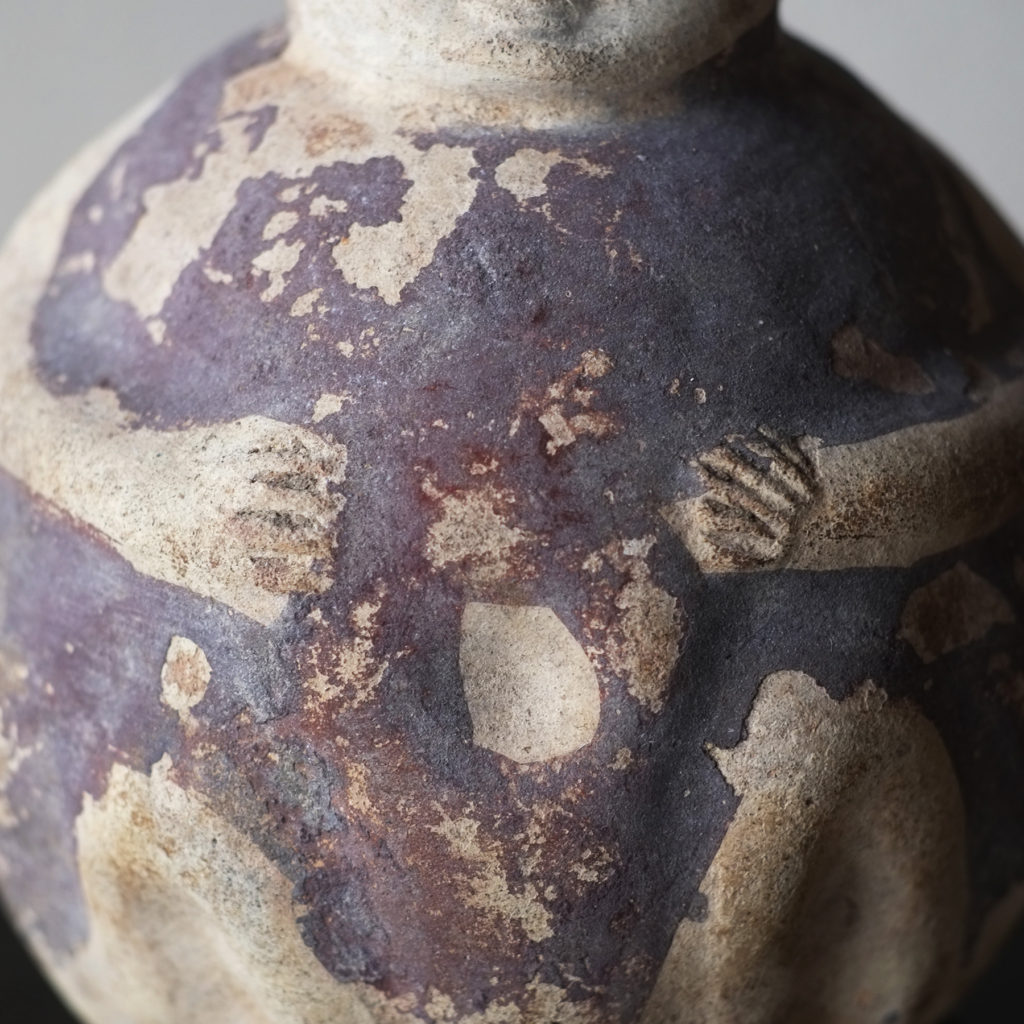 チャンカイ文化 加彩人形壺 | 骨董と詩学 Antique & Poetics | 蛇韻律