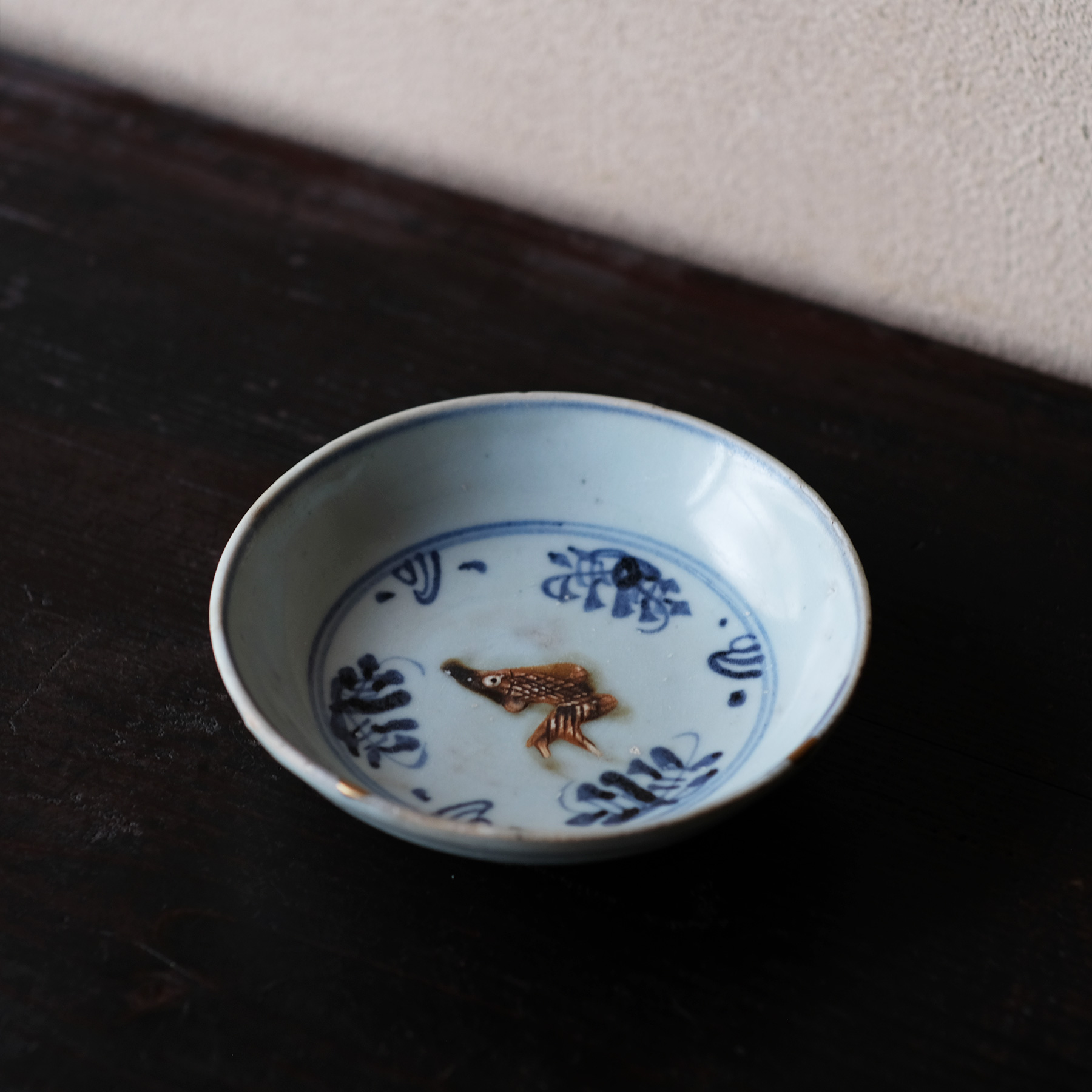 中国明時代染付(青花)のお皿(Ronbin様専用） 【公式通販】