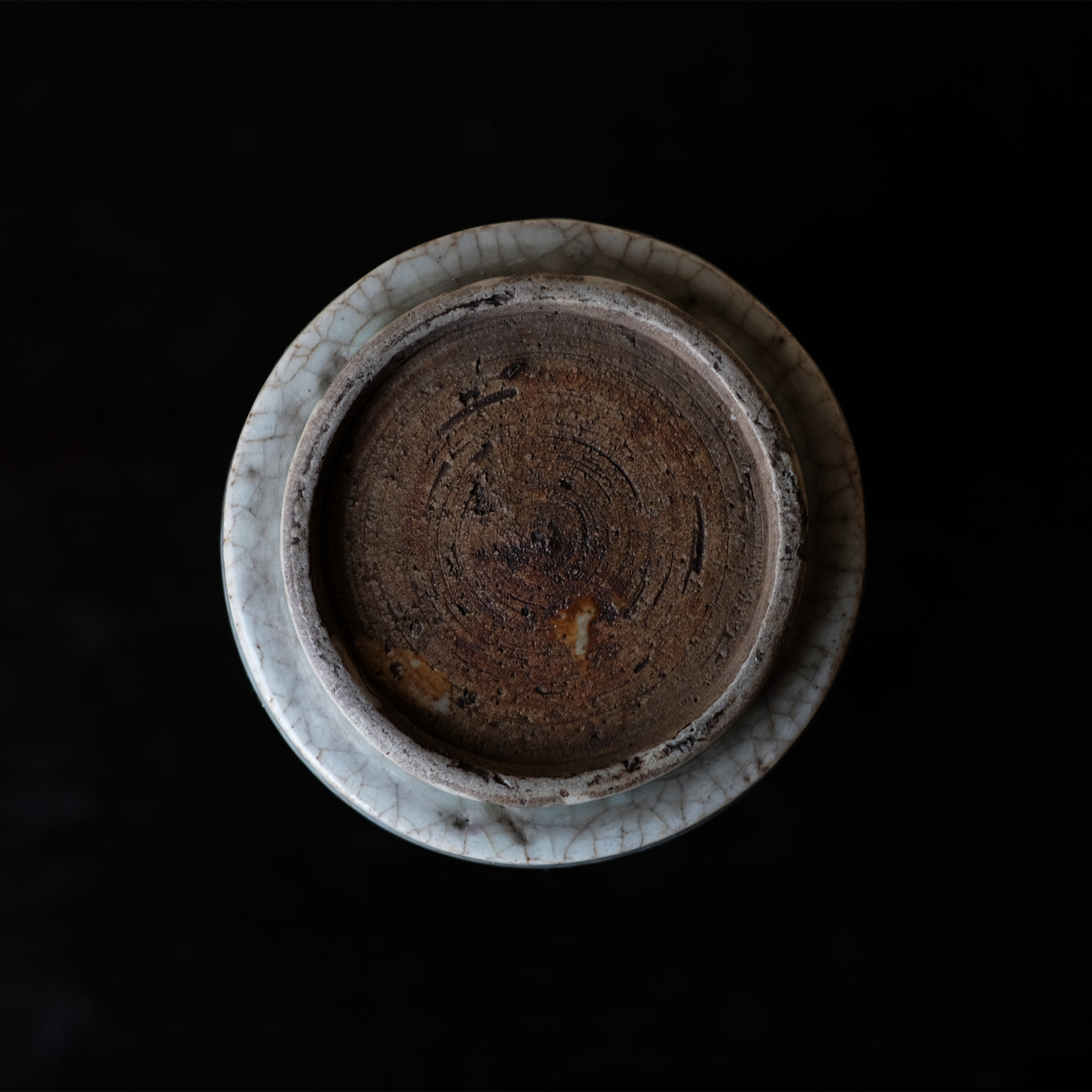 犬山焼 安南写染付盤口瓶 | 骨董と詩学 Antique & Poetics | 蛇韻律