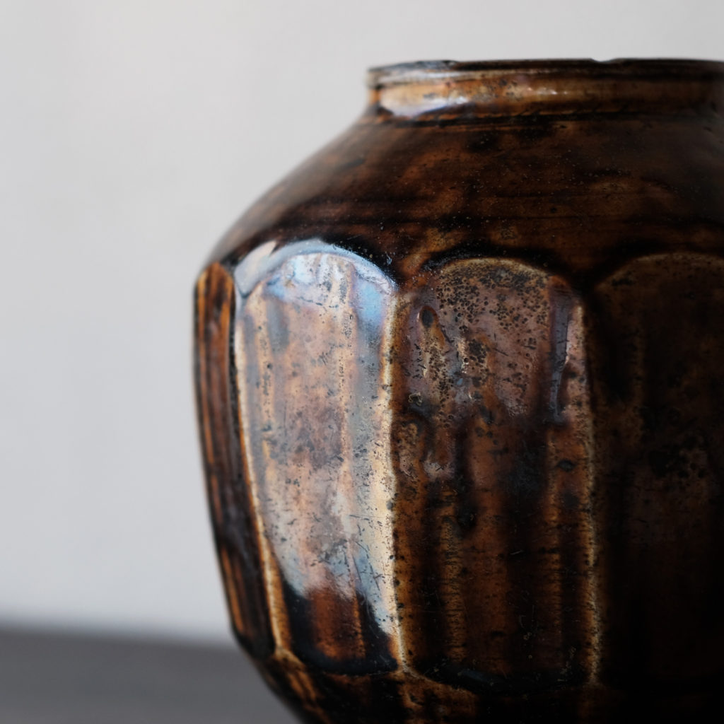 李氏朝鮮 飴釉面取壺 | 骨董と詩学 Antique & Poetics | 蛇韻律