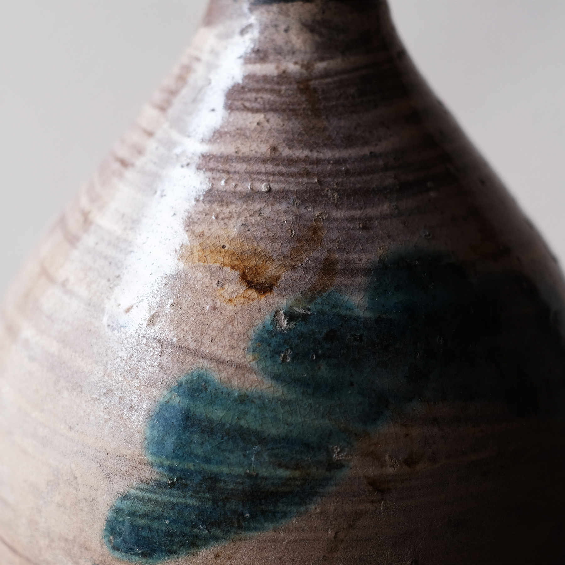 古唐津 二彩唐津 松樹文瓶 | 骨董と詩学 Antique & Poetics | 蛇韻律