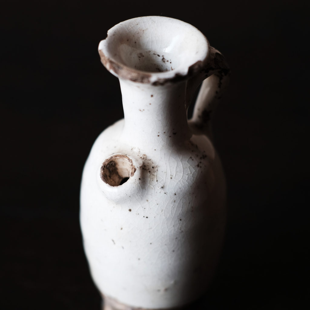 北宋 磁州窯 白釉小水注 | 骨董と詩学 Antique & Poetics | 蛇韻律