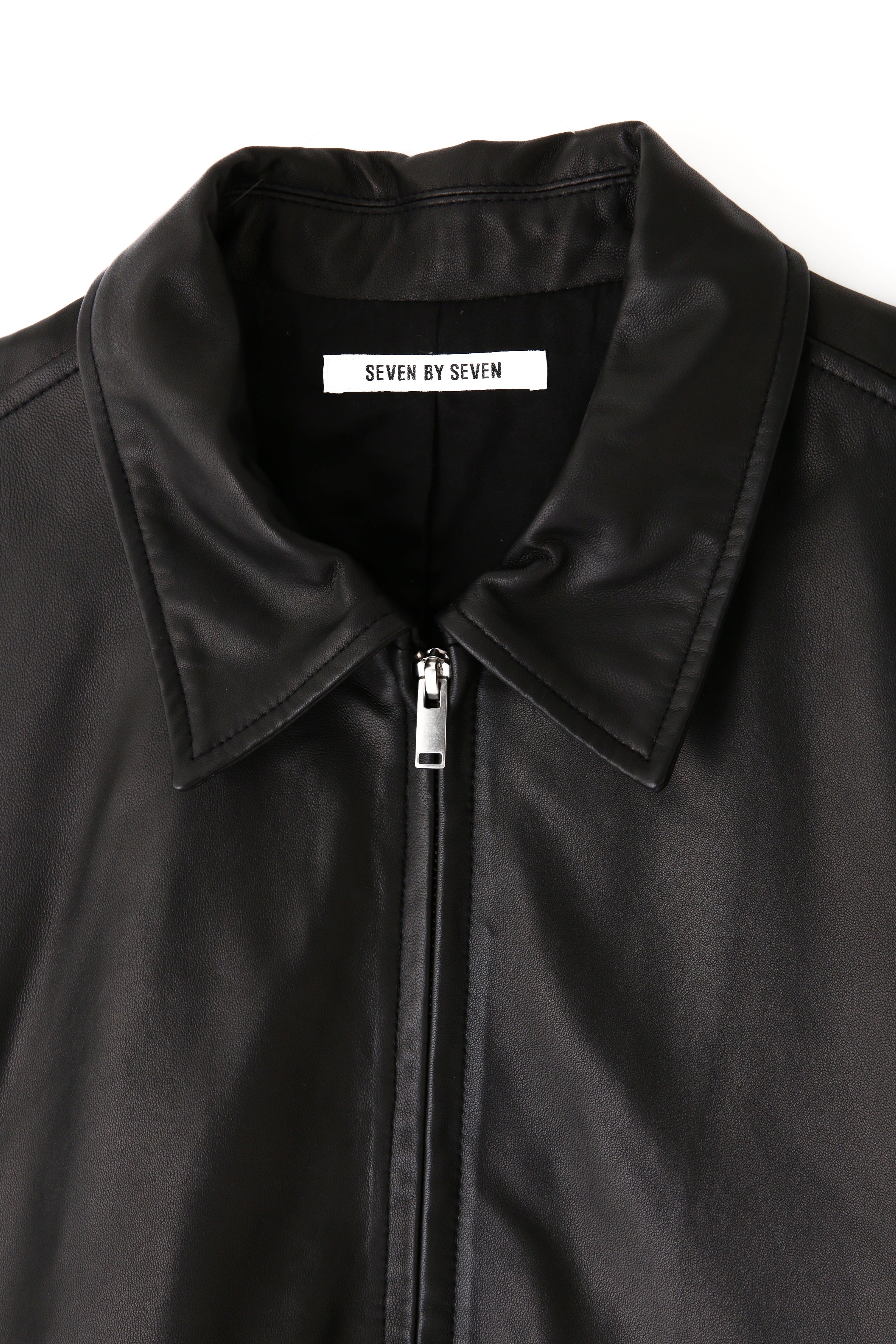 LEATHER RIDERS JACKET -Sheep leather- | SEVEN BY SEVEN