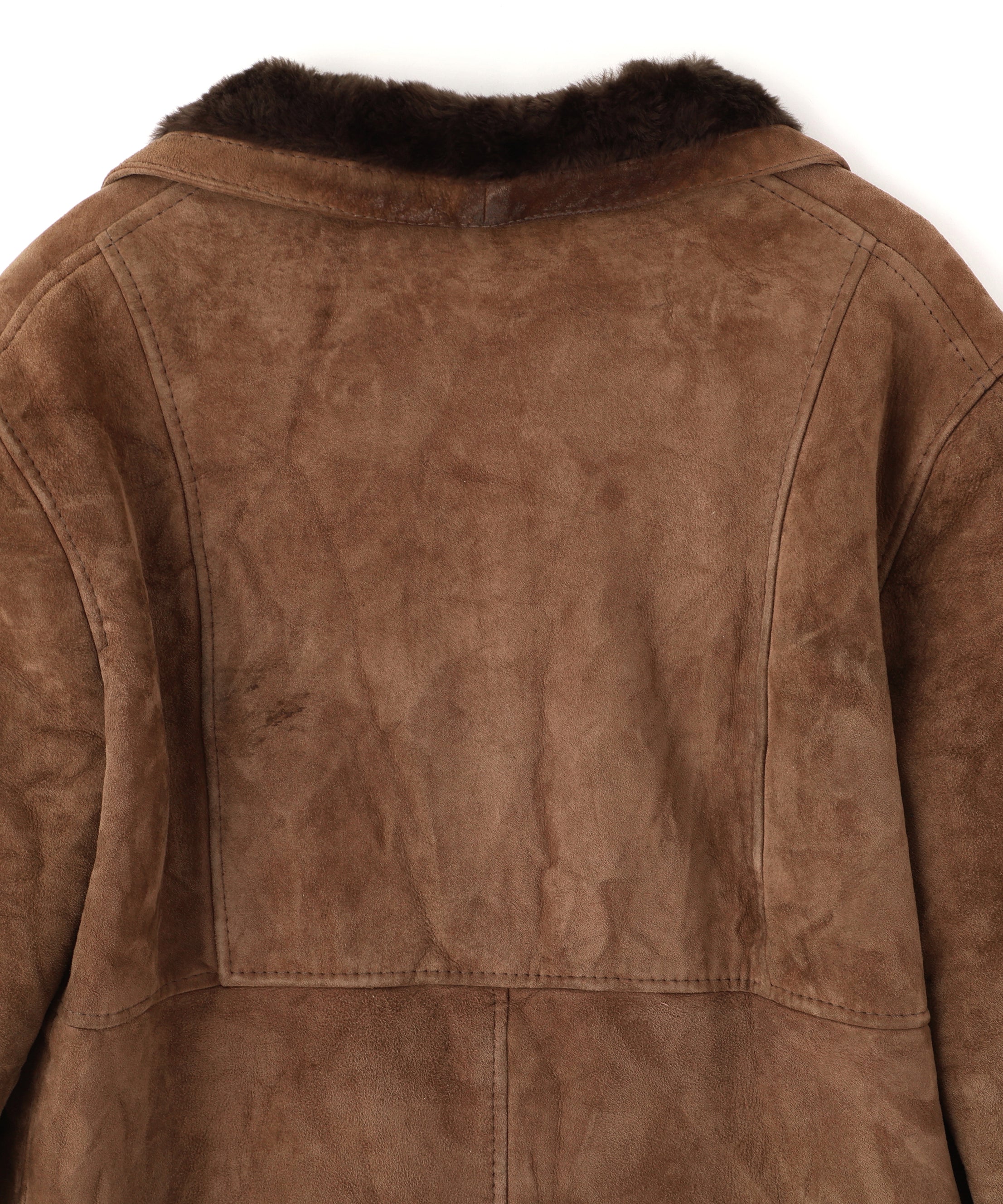 MOUTON JACKET BROWN | SEVEN BY SEVEN