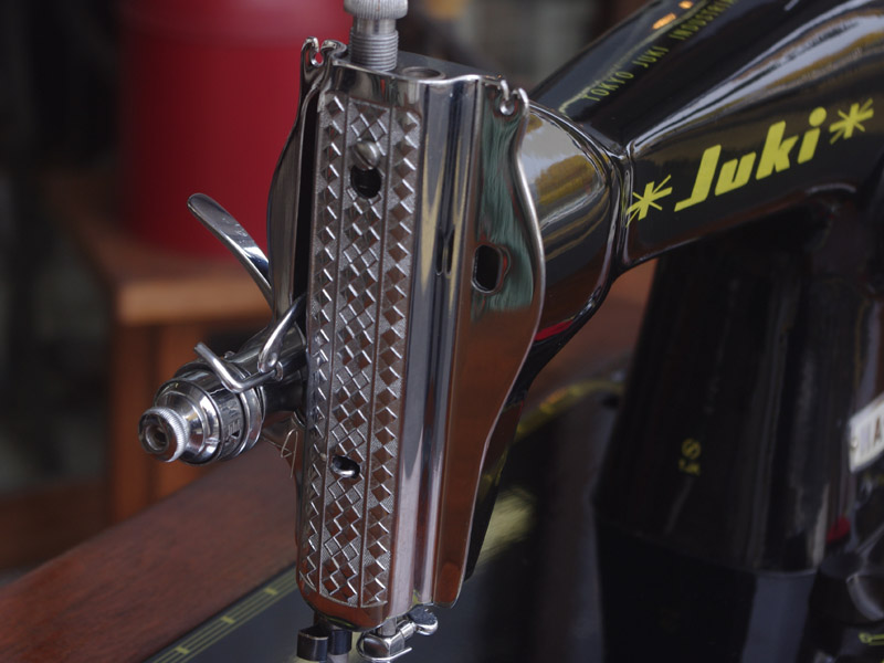 No.736 JUKI HA-1 ジューキ製 家庭用足踏みミシン：アンティークミシン
