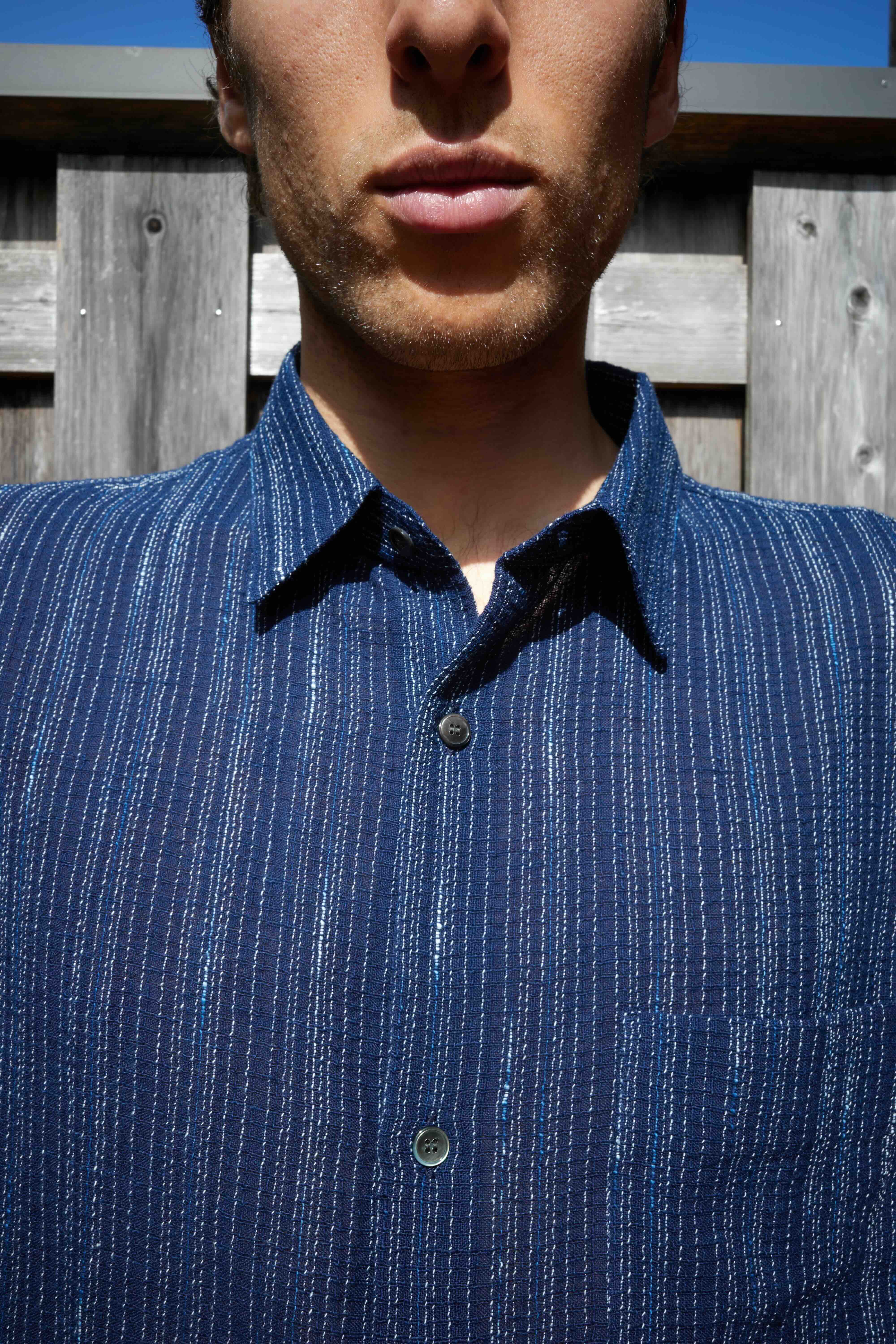 25SS ETERNAL SHIRT/VEGETAL DYE CREPE – seya-voyage