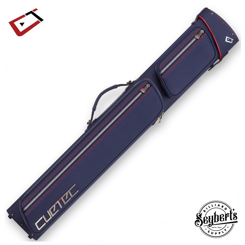 Cuetec Pro Line Navy 2x4 Hard Professional Pool Cue Case - 95-754