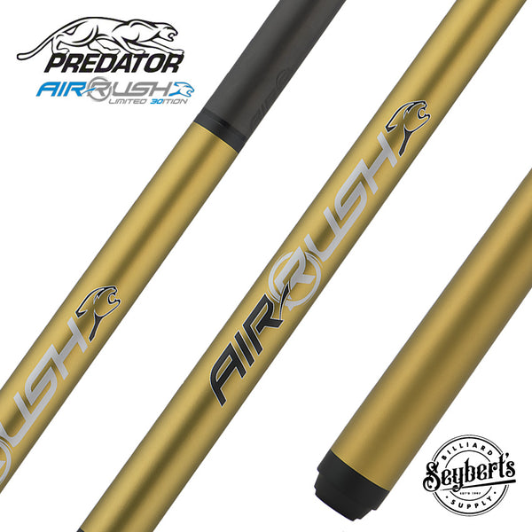 Predator AIR Rush Carbon Fiber Jump Cue - Seybert's Billiards Supply