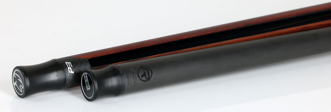 Predator P3 Red Tiger Rengas Wood Lux Leather Wrap - P3REVORENLL