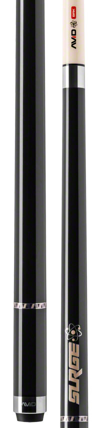 Cuetec Avid Surge Black and Gold No Wrap Break Cue - 95-330NW